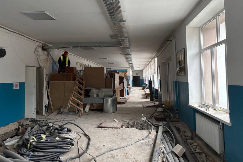 Через відсутність тепла 186 учнів Малинівського ліцею навчаються дистанційно