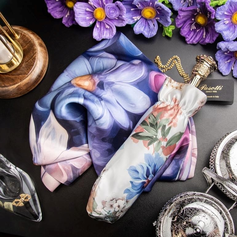 подарунковий набір FAMA з шовковою хусткою