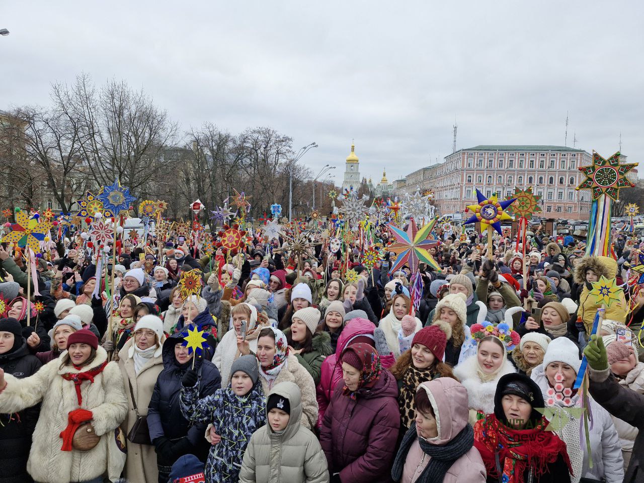 Малинці долучилися до загальноукраїнської різдвяної ходи в Києві