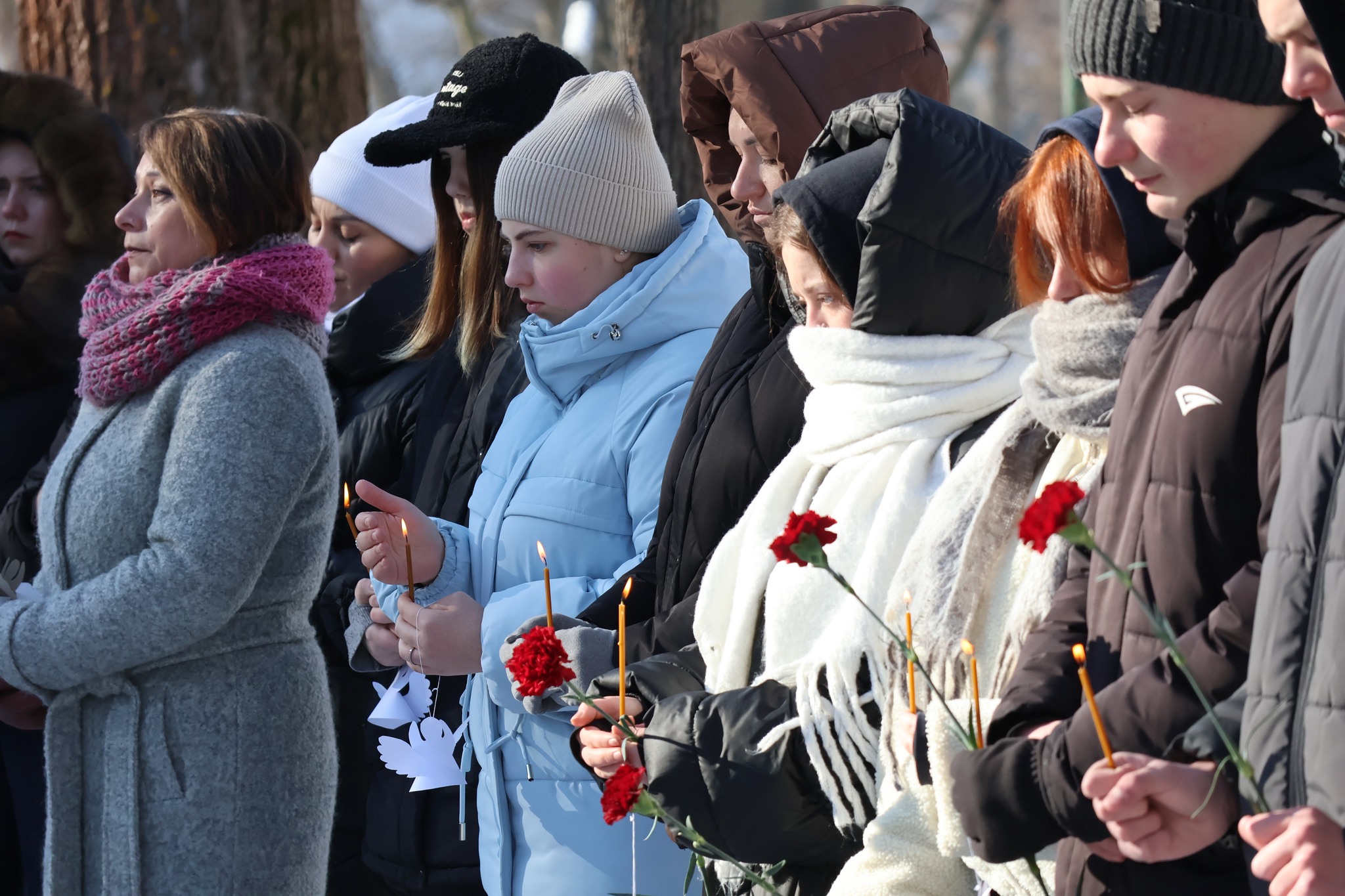 У Малині вшанували пам’ять Героїв Небесної Сотні: у парку відбулася спільна...