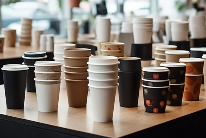 брендовані паперові стакани для кави