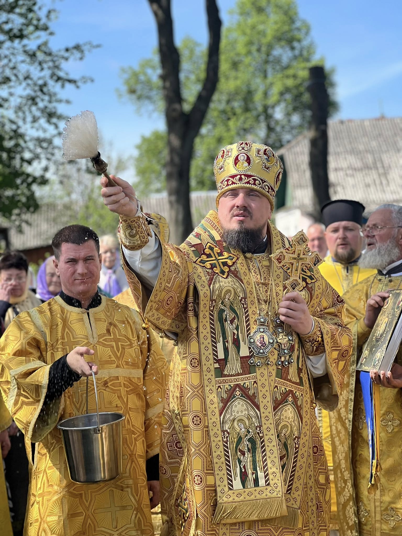 Єпископ Паїсій відвідав Свято-Миколаївський храм у Ворсівці