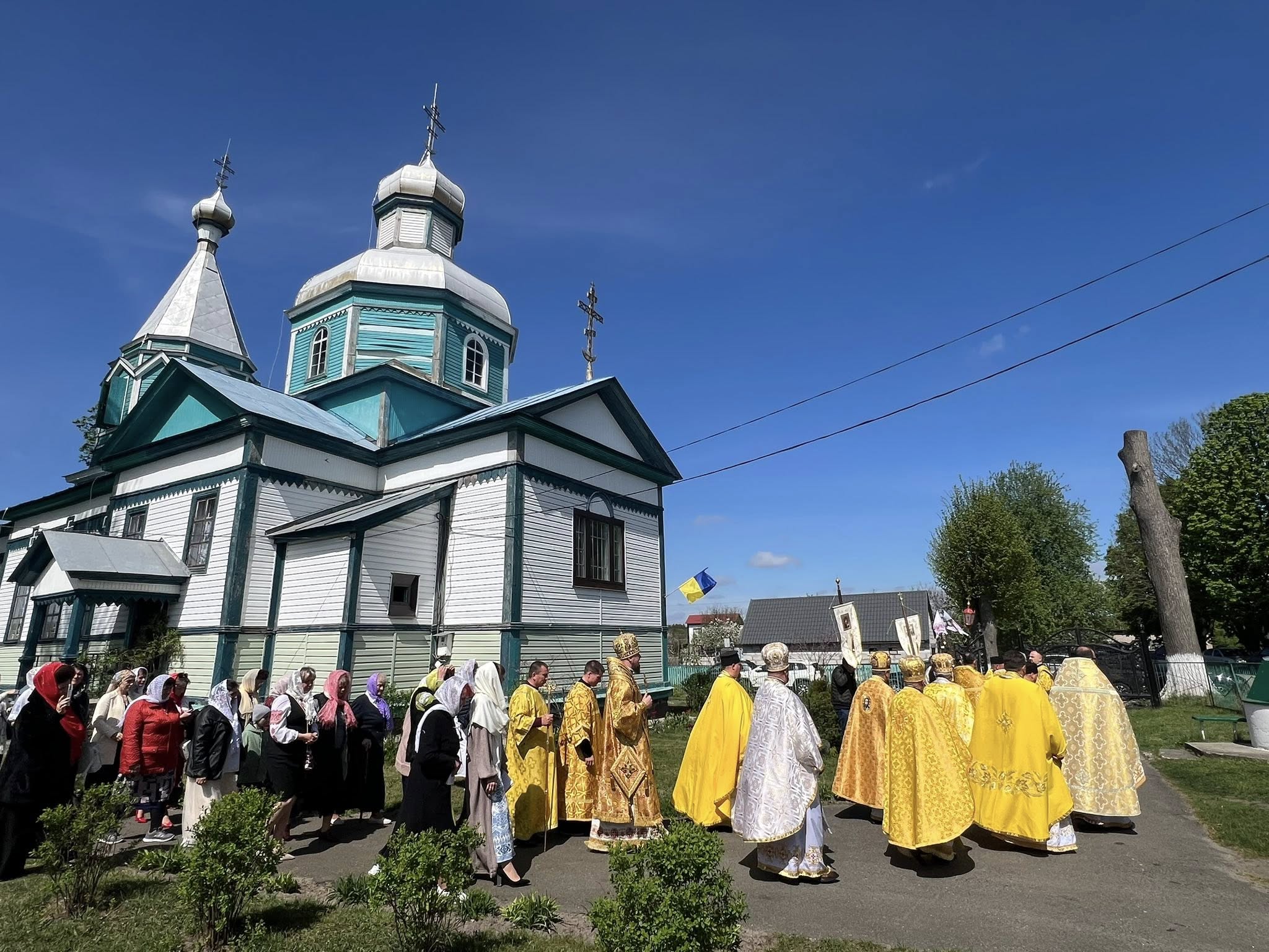 Єпископ Паїсій відвідав Свято-Миколаївський храм у Ворсівці