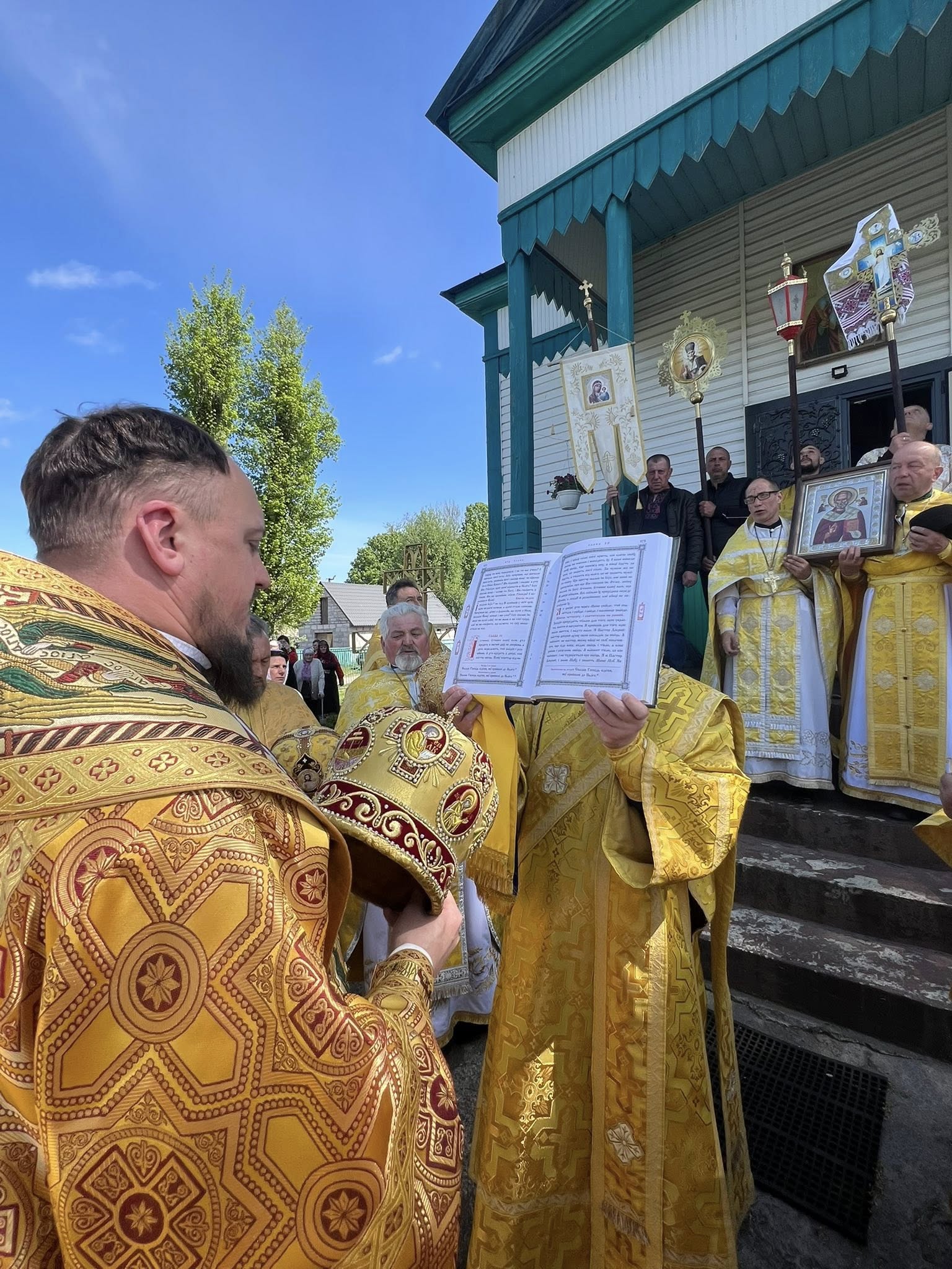 Єпископ Паїсій відвідав Свято-Миколаївський храм у Ворсівці