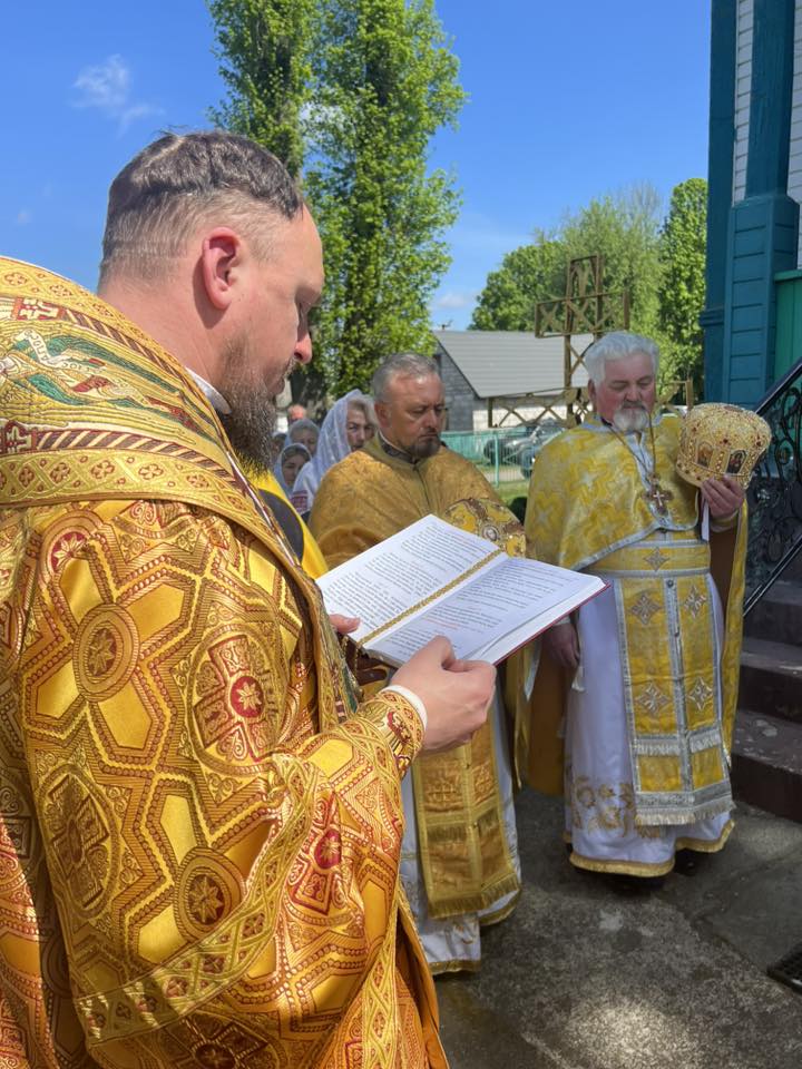 Єпископ Паїсій відвідав Свято-Миколаївський храм у Ворсівці