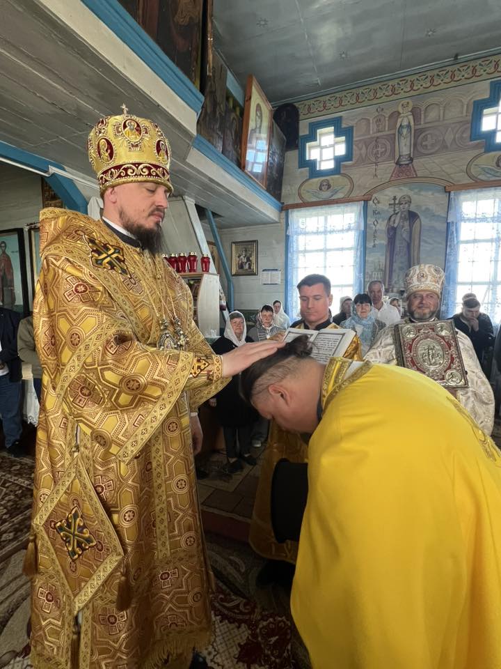 Єпископ Паїсій відвідав Свято-Миколаївський храм у Ворсівці