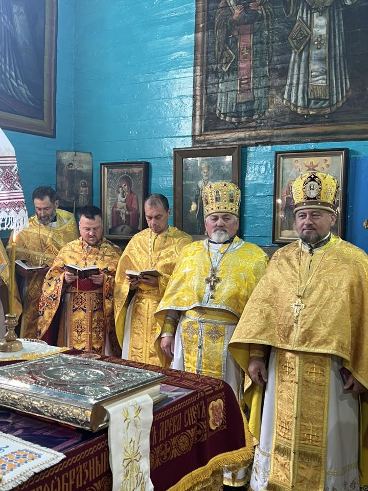 Єпископ Паїсій відвідав Свято-Миколаївський храм у Ворсівці