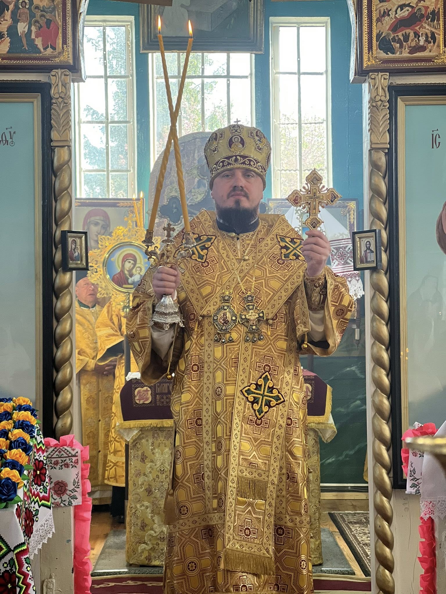 Єпископ Паїсій відвідав Свято-Миколаївський храм у Ворсівці