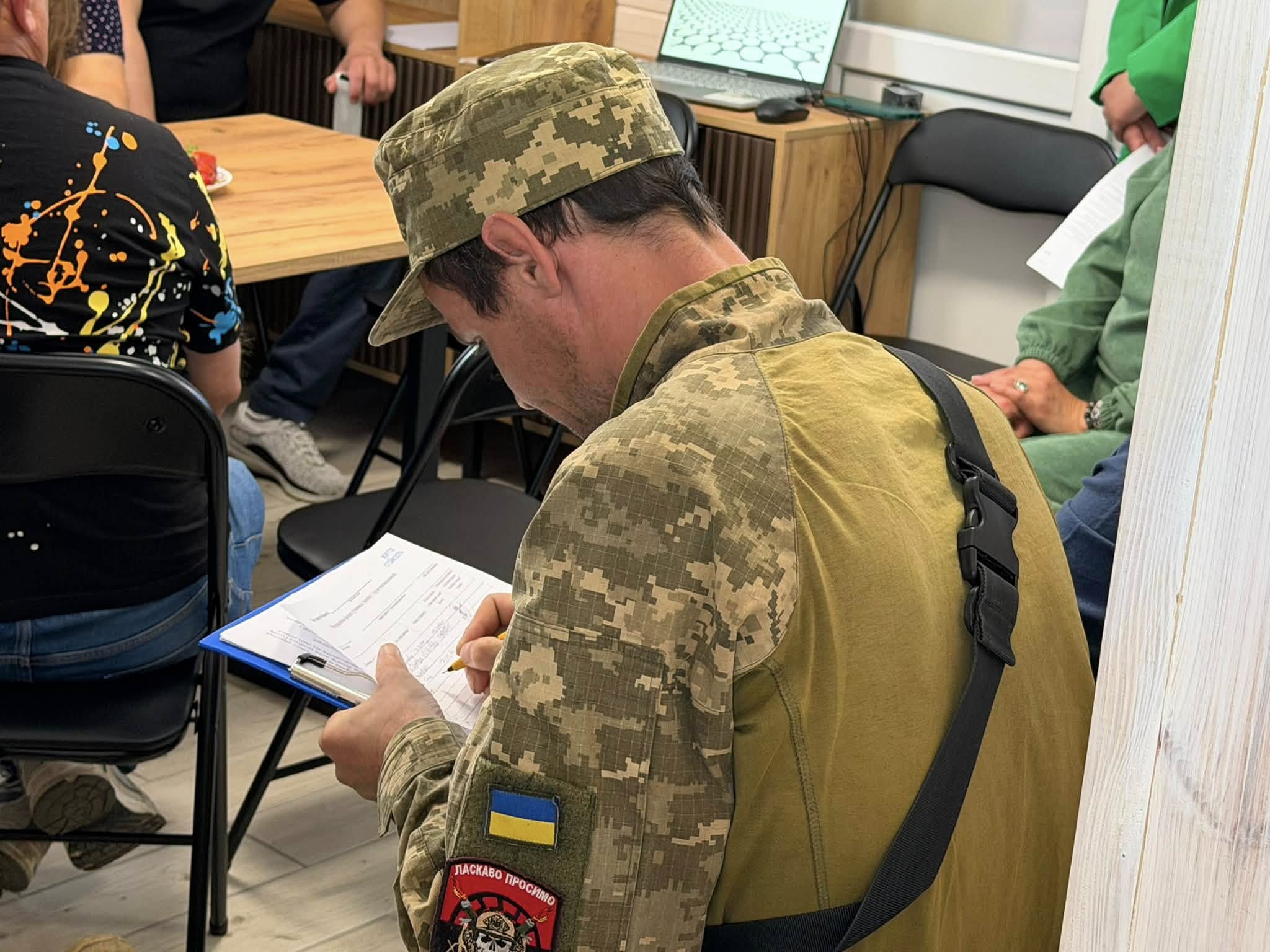 У Малині відкрили ветеранський простір «VETERAN HUB: територія спокою»