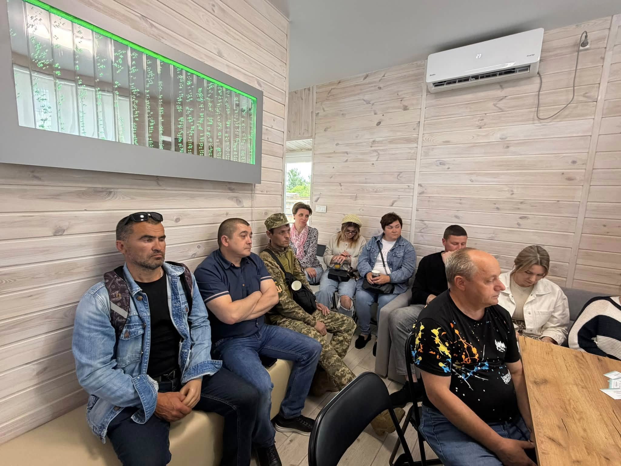 У Малині відкрили ветеранський простір «VETERAN HUB: територія спокою»