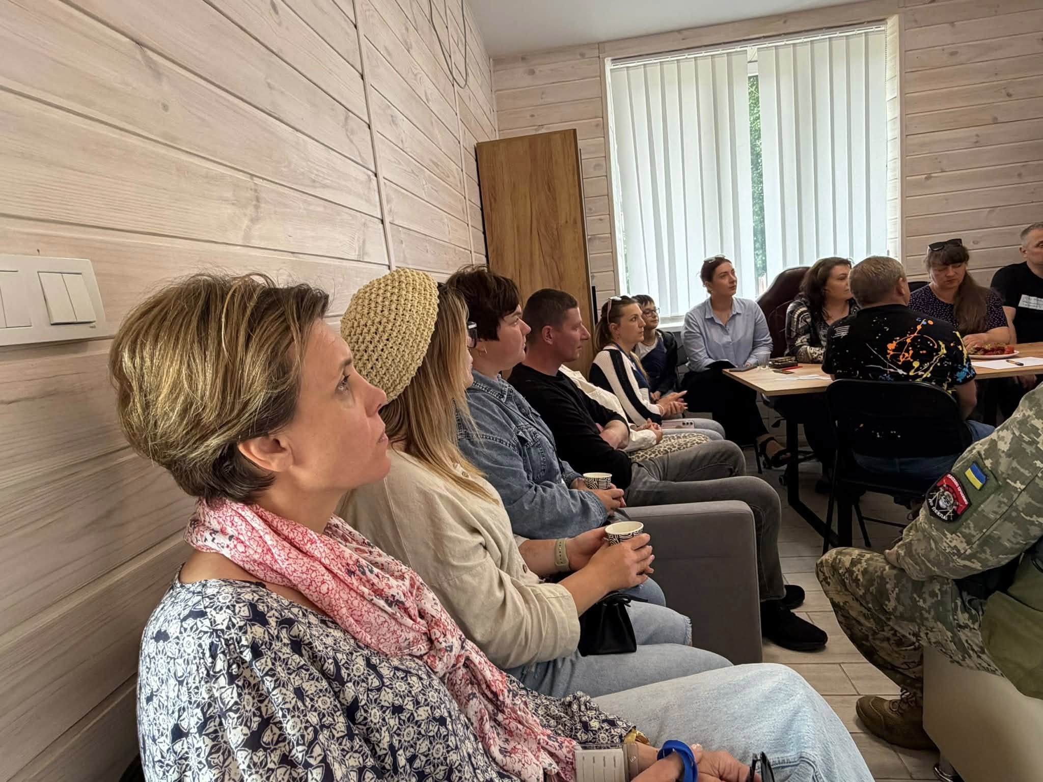 У Малині відкрили ветеранський простір «VETERAN HUB: територія спокою»