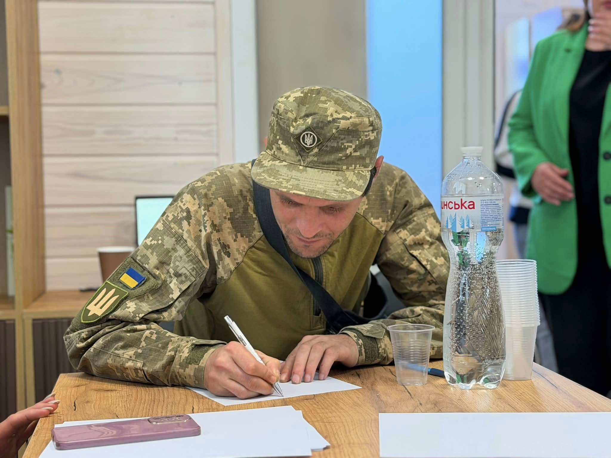 У Малині відкрили ветеранський простір «VETERAN HUB: територія спокою»