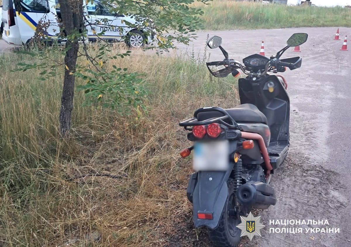На Чоповиччині мотоцикліст потрапив до реанімації після ДТП